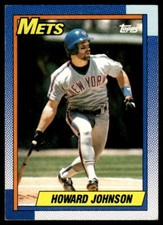 1990 Topps #680 Howard Johnson New York Mets