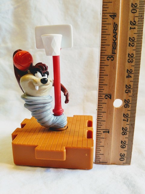TAZ Tasmanian Devil Space Jam Court Figure 1996 McDonalds Happy Meal Toy | eBay
