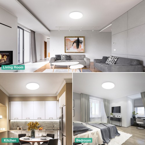 12/18/24/36/50W LED Lámpara de techo Lámpara de pared Lámpara de cocina Lámpara de baño Lámpara de balcón - Imagen 14 de 41