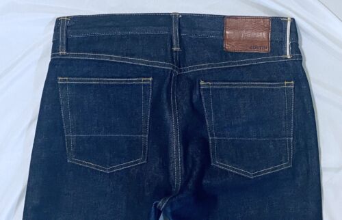 GUSTIN California Straight Raw Selvedge Dark Wash #LD3 Men's Size 34 x 37 - Picture 12 of 24