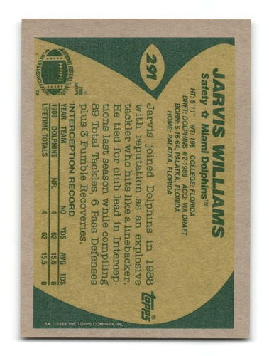 1989 Topps Football - - - Pick A Card - - - Complete a Set - Picture 175 of 253