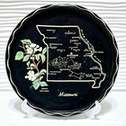 Vintage Missouri Souvenir Metal Serving Tray 11"