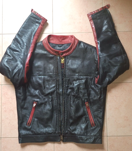 BELSTAFF Batman giacca in Vera Pelle uomo, moto, taglia XL - Picture 4 of 19