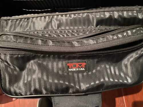 Tumi 2-Rollen Alpha Compact Aktentasche Koffer Trolley 26124dh schwarz Nylon Weekend/T - Bild 6 von 8