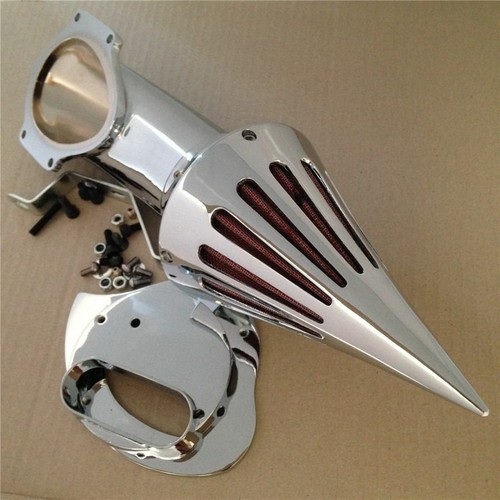 Spike Air Cleaner Kits For Yamaha V-Star 1100 Dragstar XVS1100 1999-2012 Chrome - Picture 1 of 6