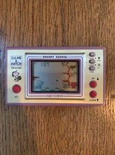 ebay® Auktion 145309099523 | Nintendo Game And Watch Wide Screen Snoopy Tennis SP-30 OVP funktionstüchtig Retro 1982 Thumbnail of ebay® auction 145309099523 | Nintendo Game And Watch Wide Screen Snoopy Tennis SP-30 OVP funktionstüchtig Retro 1982