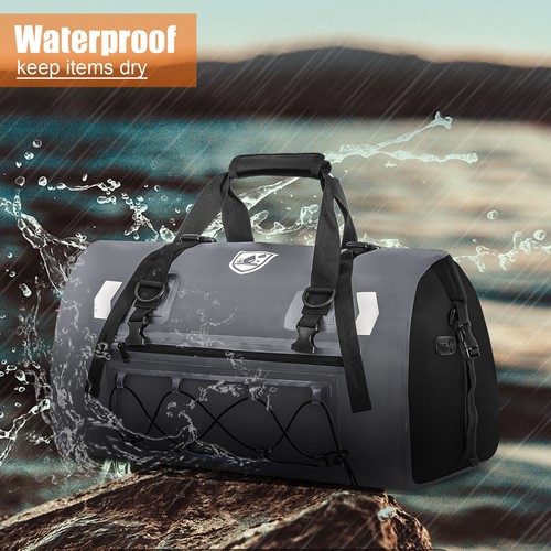 Motorcycle Tail Bag Multifunction Motor Rear Seat Rider Backpack Bag Waterproof - Picture 6 of 7