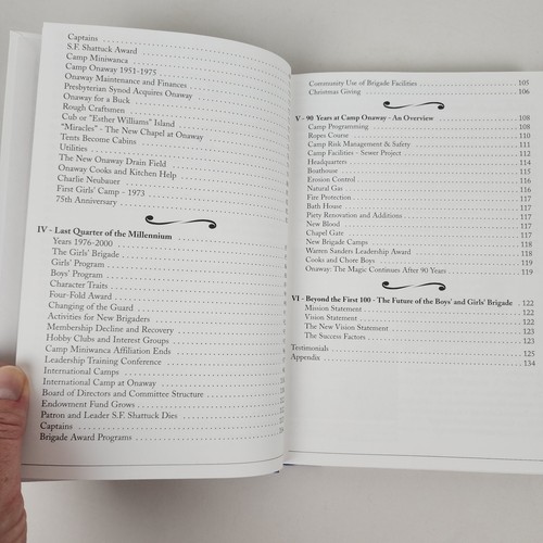 The First 100 Years : Neenah Menasha Boys & Girls Brigade Wisconsin History Book - Picture 8 of 10