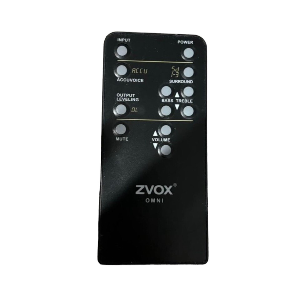 ZVOX SB380 Aluminum Sound Bar TV Speaker w/AccuVoice Boost, Vol