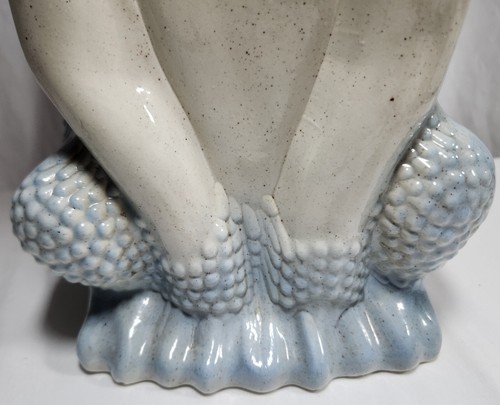 Rare Vintage MCM 1960s Handpainted Italian Porcelain Frog Umbrella Stand/Gumps - Picture 10 of 16