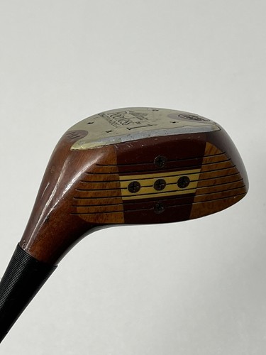 Palmer Peerless Chattanooga P31 PERSIMMON 1 Wood- RH- Dyn.Gold Steel Shaft - Picture 4 of 13
