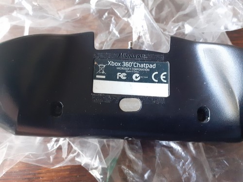 Xbox 360 Chatpad Gen.microsoft Black (FAST FREE POSTAGE) - Picture 2 of 4