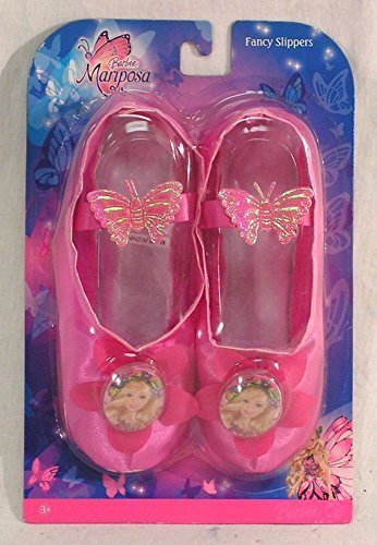 Barbie Mariposa Fancy Play Slippers ~ Dress Up Fun ~ NEW & FREE CONT US SHIPPING - Picture 2 of 2