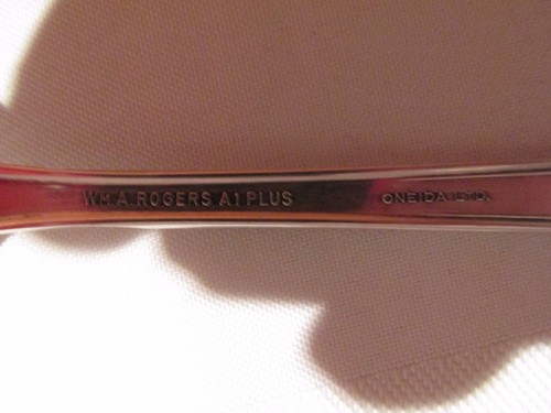 VINTAGE WM A ROGERS A1 PLUS ONEIDA LTD TORTENHEBER - 1936 - MEADOWBROOK / HEATHER - Bild 4 von 4