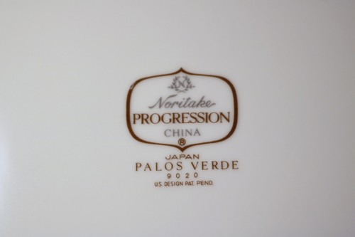 NORITAKE PROGRESSION 9020 PALOS VERDE 16 Pc Set 4 Piece Place Set Service for 4 - Picture 6 of 6