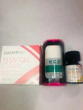 Cuccio T3 Fiber Gel Classic European (3 Colors)+ Eco Seal + Cuccio Primer