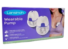 Lansinoh Hands-Free Lightweight & Portable Wearable Breast Pump - NEW !!!