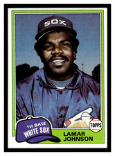 1981 Topps  #589 Lamar Johnson