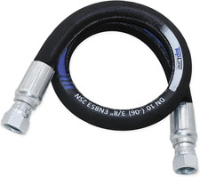 3/8" Hydraulic Hose Assembly with female JIC X female JIC 7,250 psi