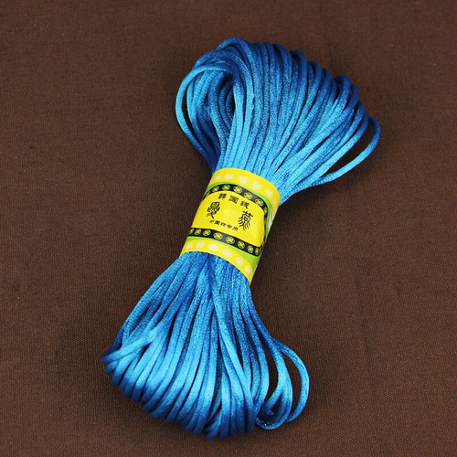 20meters 2.5mm Satin Nylon Rope Cord Thread Braided Beading String DIY Jewelry - Picture 6 of 29