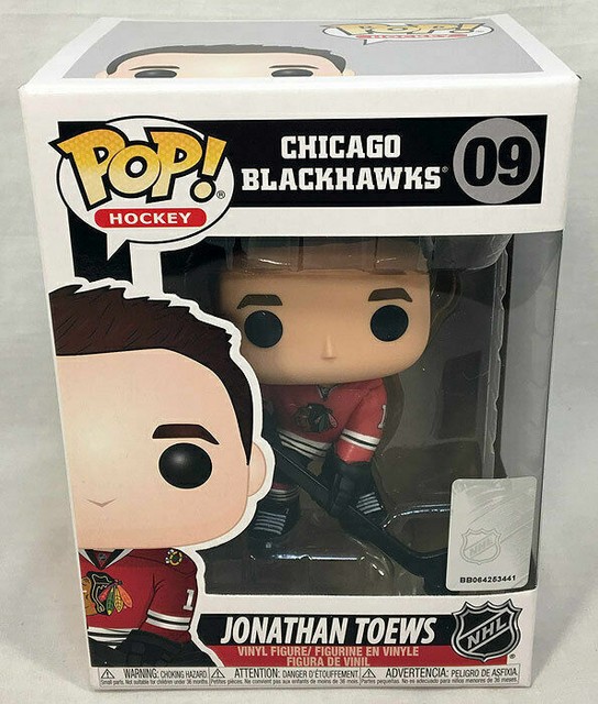 Funko Pop 09 NHL Hockey Chicago Blackhawks Jonathan Toews Vinyl Figure for sale online | eBay