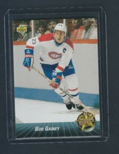 1992-93 Upper Deck Locker Series # 41 All-Star Heroes Bob Gainey