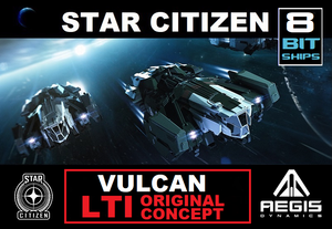 star citizen aegis vulcan lti original concept ebay