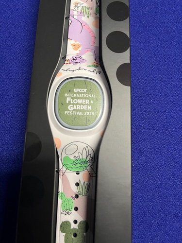 2023 Disney Epcot Flower And Garden Festival Figment LR MagicBand+ Plus NEW - Picture 4 of 6