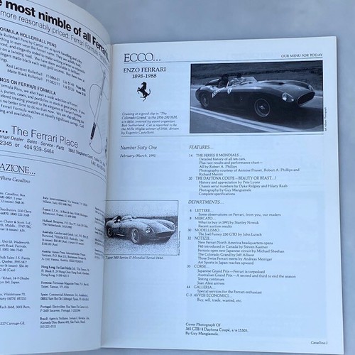Cavallino Magazin Vintage Ferrari Magazin Auswahl aus meiner Liste - Bild 123 von 132