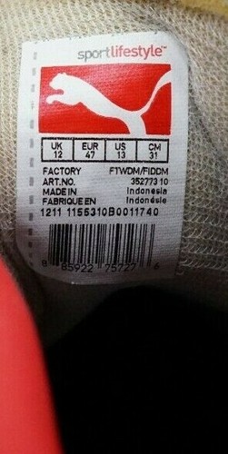 Puma Vintage Clyde Leather FS Men's Size US 13 ~ Style # 352773 10  - Picture 11 of 11