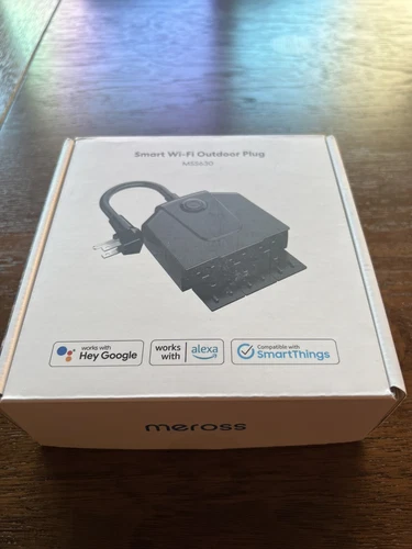 MEROSS SMART WI-FI OUTDOOR PLUG MSS630 3 / 3 PRONG OUTLETS New