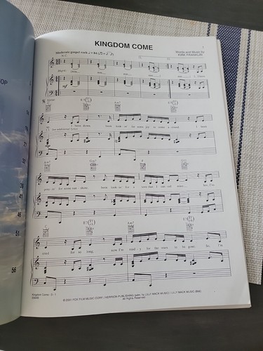 KINGDOM COME -- THE SOUNDTRACK: PIANO/VOCAL/CHORDS By Kirk Franklin Sheet Music - Bild 15 von 16