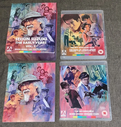 ARROW HARDCASE Seijun Suzuki: The Early Years Volume 1. 2 x Blu-ray/DVD LIKE NEW