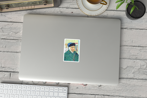 Trump Van Gogh Style 2024 Sticker Decal | 3x4.29 inch | Presidential Portrait - Picture 2 of 5