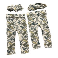 Kate Quinn Twin Set Bamboo Leggings with Headband