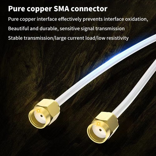 Portable 2.4G 5.8G 6G WiFi 6E Mimo Aerial With 2pcs Cable Indoor Outdoor - Zdjęcie 6 z 14