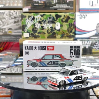 KAIDO HOUSE 1/64 005 510 BRE V1 チェイス CHASE ! Mini GT x Kaido House 1:64 Datsun KAIDO 510 Wagon