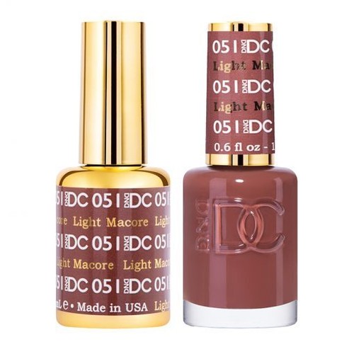 DND DC Soak Off Gel + Nagellack - 051 - Light Macore - Bild 1 von 4