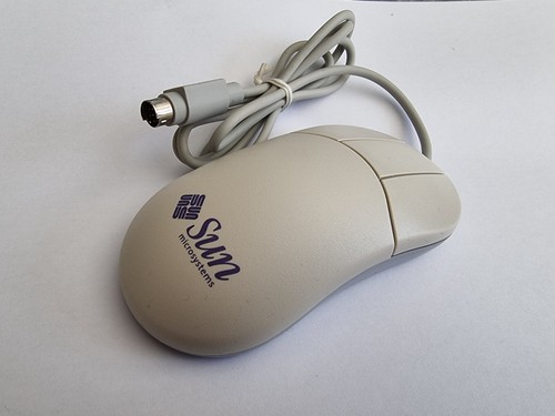 SUN Microsystems Crossbow Corded Mechanical Mouse PN: 370-3632-02 Working - Afbeelding 4 van 5