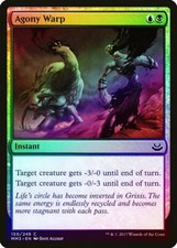 Agony Warp FOIL Modern Masters 2017 NM Blue Black Common MAGIC CARD ABUGames