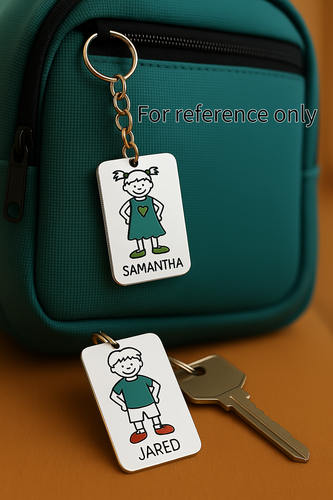 Steve Personalized Keychain Zipper Pull Name Kidcore Retro Y2K Gift - Bild 2 von 7