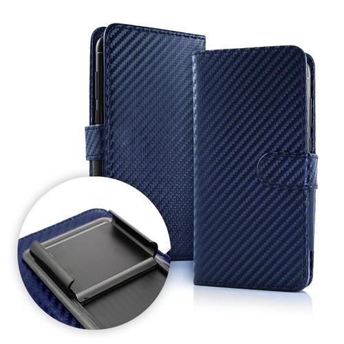 Custodia UNIVERSALE per BRONDI AMICO Smartphone / Smartphone + Cover LIBRO STAND - Foto 10 di 11