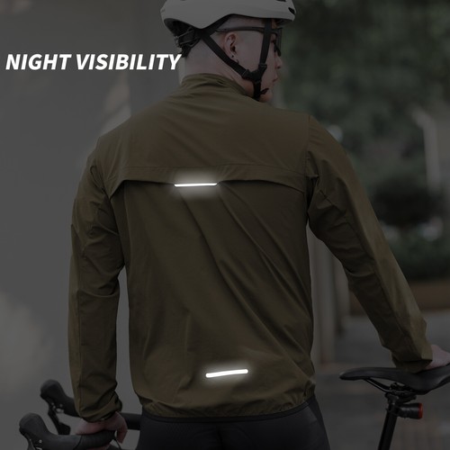 WOSAWE Cycling Sets Men Breathable Jacket Padded Bib Tights Road Bike Sportswear - Bild 6 von 21
