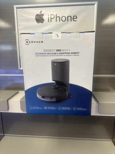 ECOVACS Robotics - DEEBOT N10 MAX+ Robot Vacuum and Mop - BLACK - Picture 15 of 24