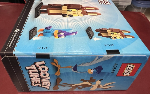 Nicht mehr im Handel erhältlich LEGO #40559 BrickHeadz Looney Tunes Road Runner & Wile E. Coyote Neu in versiegelter Verpackung - Bild 3 von 4