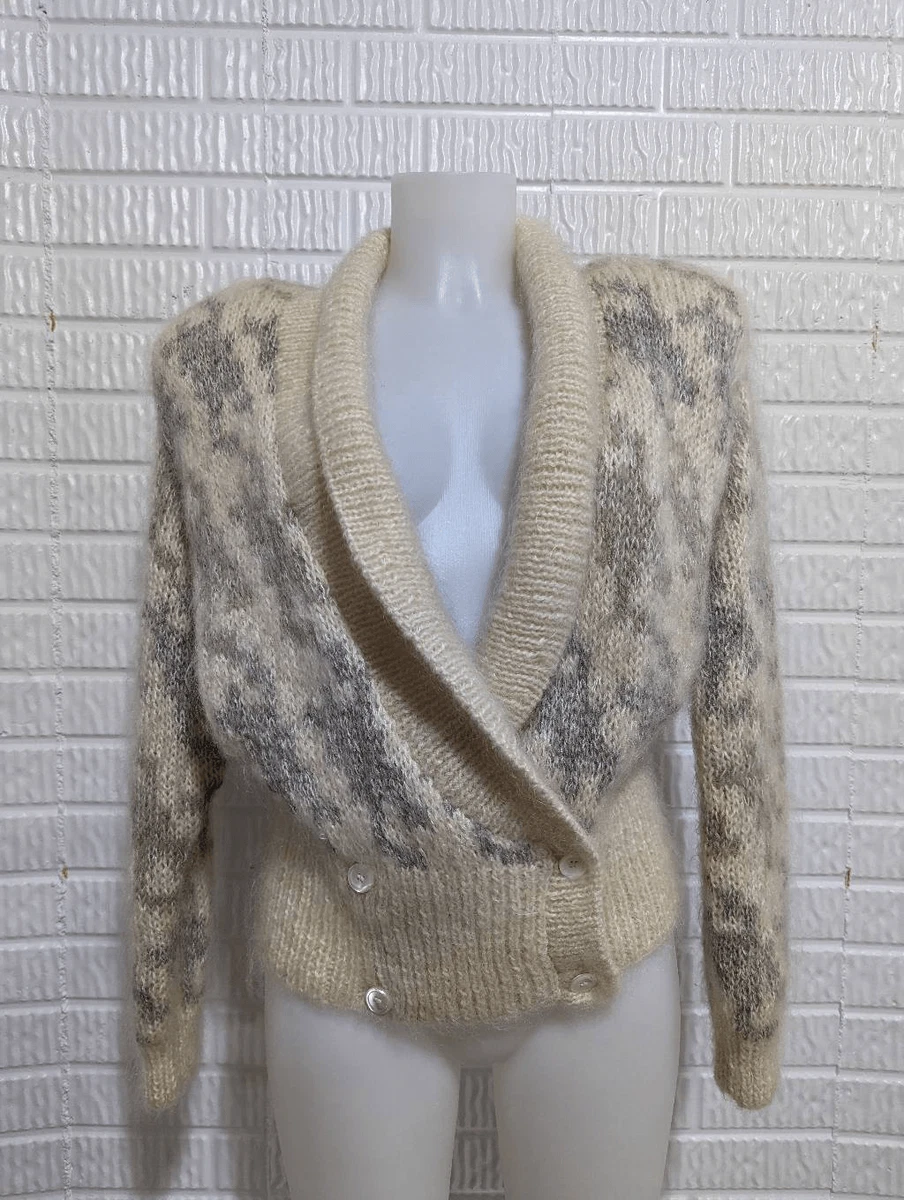 Cream mohair deals sweater