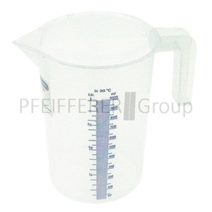 Pressol vaso dosificador con escala de 5 litros con tapa de PE