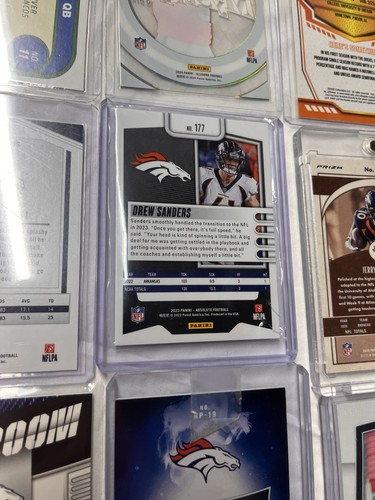 Denver Broncos ROOKIES (9 Card Lot) Includes Bo Nix - Picture 9 of 12