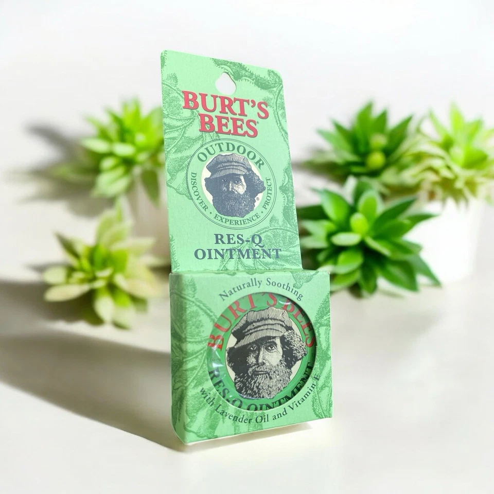 5 Burt's Bees Res-Q Ointment 0.60 oz 15 grams Each Tin Lot of 5 - Image 2 of 3