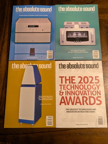 The Absolute Sound 4 issues